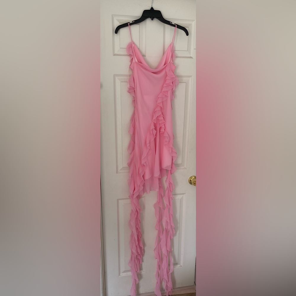 Mach & Mach Ruffle Mini Slipdress - Picture 7 of 14